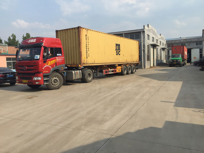 椰棕生产线发货