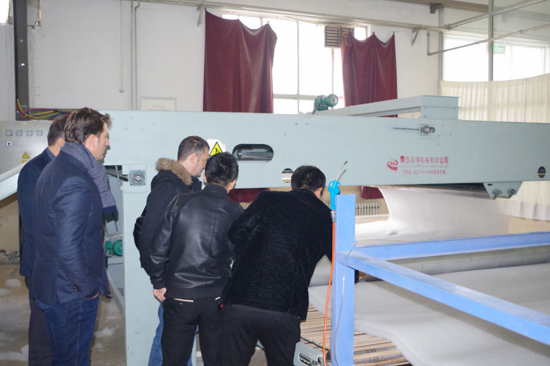 无胶棉电烘箱生产线