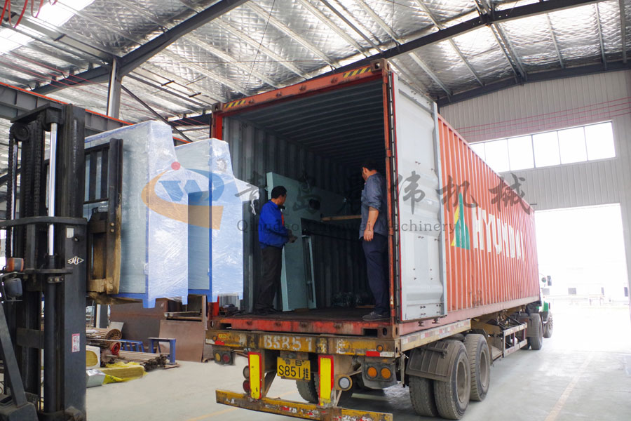 无纺布设备发货